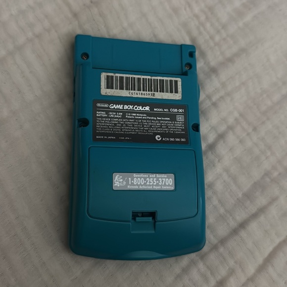 Nintendo Game Boy Color - Blue - Picture 4 of 6